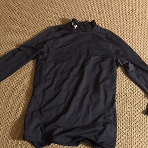 Under Armour Navy Long Sleeve Turtleneck Medium